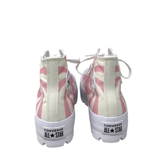 Converse Chuck Taylor Lugged Shoes Skate Women Casual Pink Candy Canvas A10016C - Picture 7 of 10